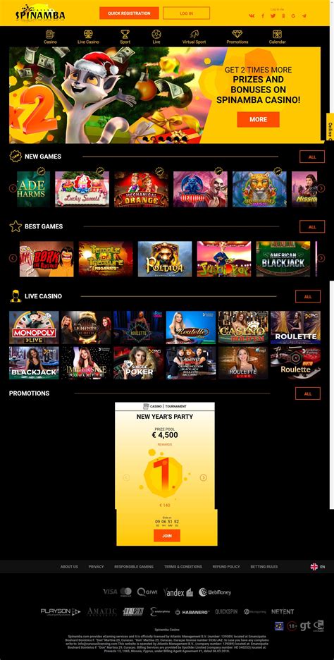 Spinamba casino app